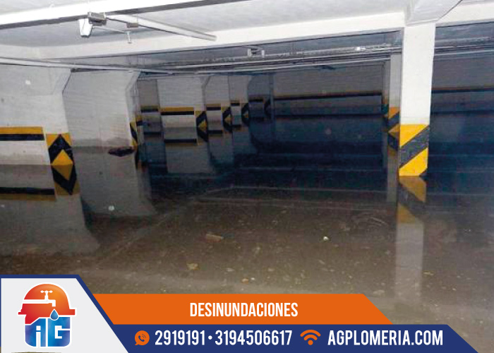 Desinundaciones en parqueaderos