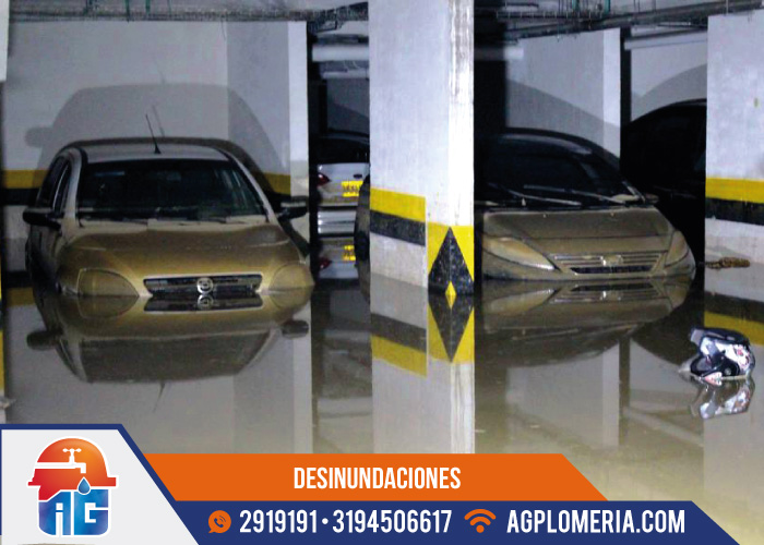 desinundacion para para parqueaderos
