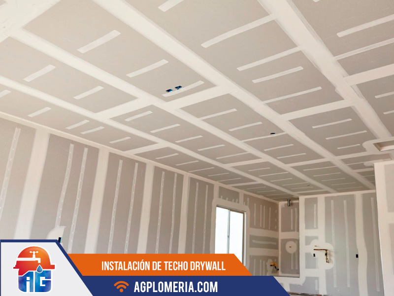 reparación e instalación de techos en drywall