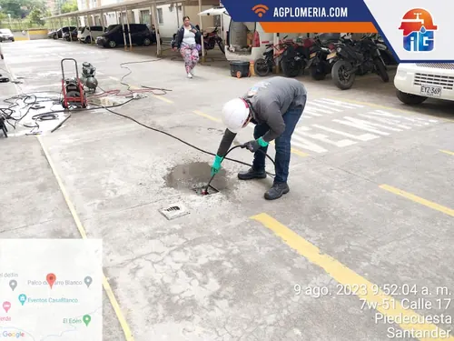Destape y sondeo de cañerías en Bucaramanga — AG Plomería