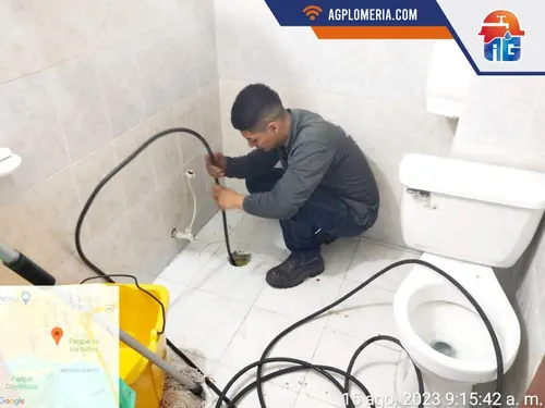 Destape y sondeo de cañerías en Bucaramanga — AG Plomería