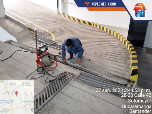 Destape y sondeo de cañerías en Bucaramanga — AG Plomería