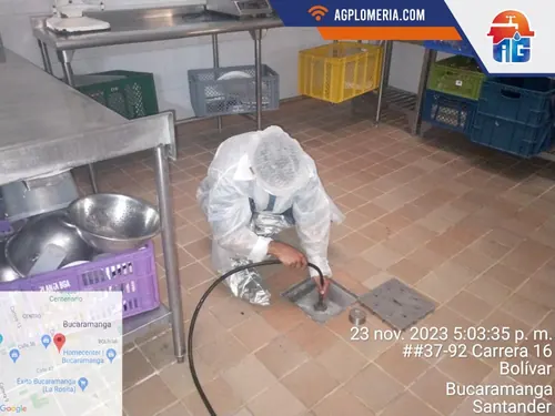 Destape y sondeo de cañerías en Bucaramanga — AG Plomería