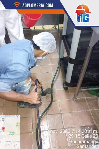 Destape y sondeo de cañerías en Bucaramanga — AG Plomería