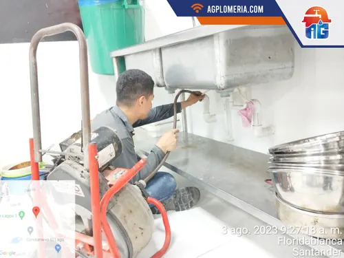 Trabajo de plomería en Bucaramanga — AG Plomería