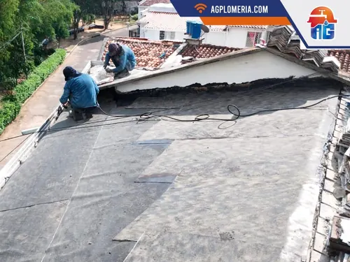 Reparación de tejados y cubiertas en Bucaramanga — AG Plomería