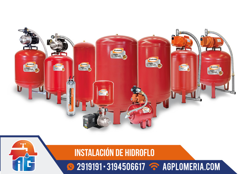servicio de instalación de hidroflo en FloridaBlanca