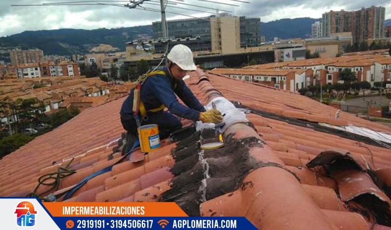 Impermeabilización de aplicación en Caliente en Bucaramanga