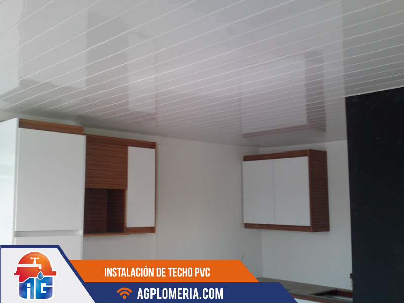 reparación techos en PVC 