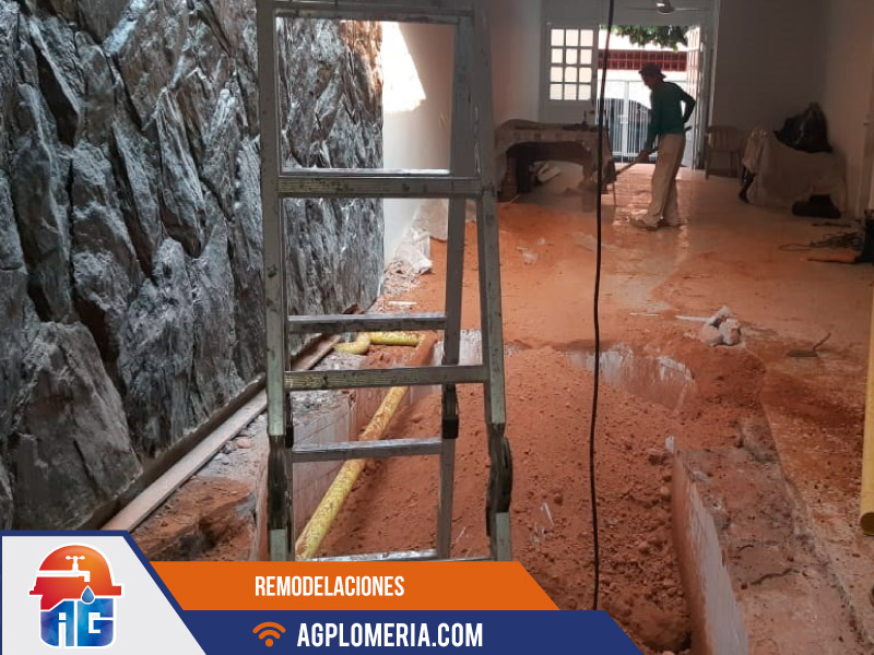 plomeros en remodelaciones
